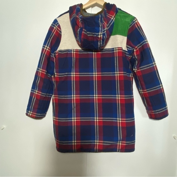 Women’s Thick Reversible Quilt Plaid patchwork cottagecore Jacket Coat -FS - Picture 4 of 11